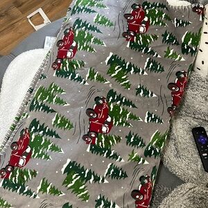 Cotton Christmas Blanket